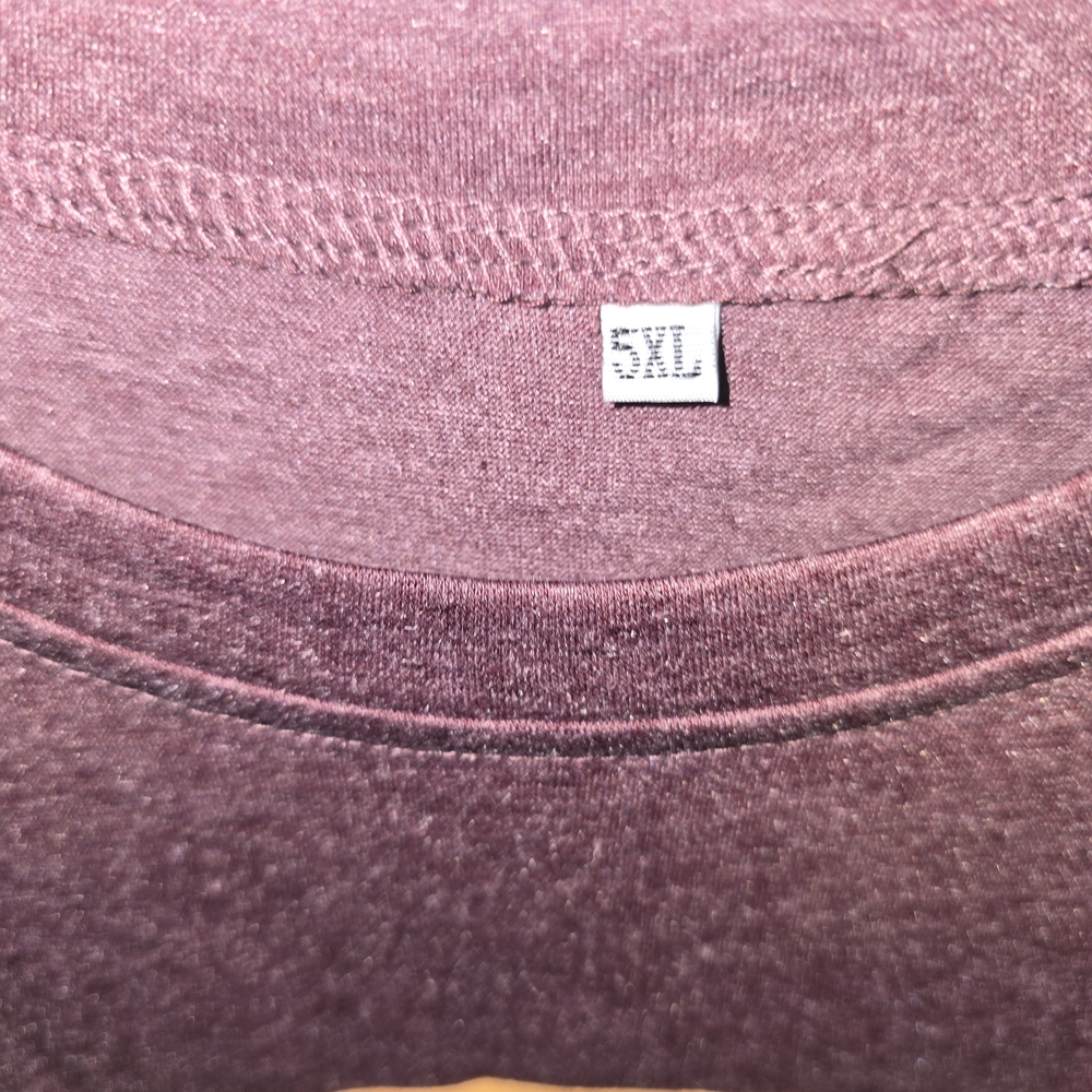 Women's Short Sleeve Tee - Maroon - Picture 2 of 3